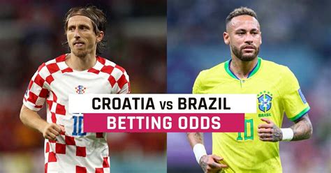 croatia vs brazil betting odds